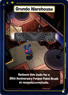 Grundo Warehouse (25th Anniversary Petpet Paint Brush) [25th Anniversary Celebration]