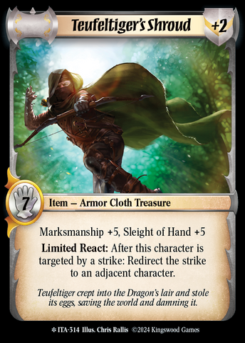 Teufeltiger's Shroud [Into the Accordlands]