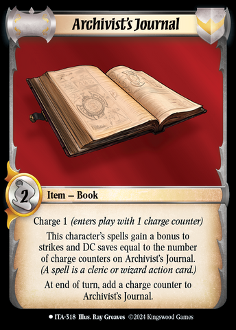 Archivist's Journal [Into the Accordlands]
