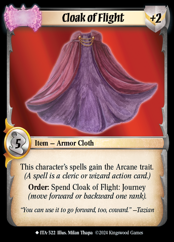 Cloak of Flight [Into the Accordlands]