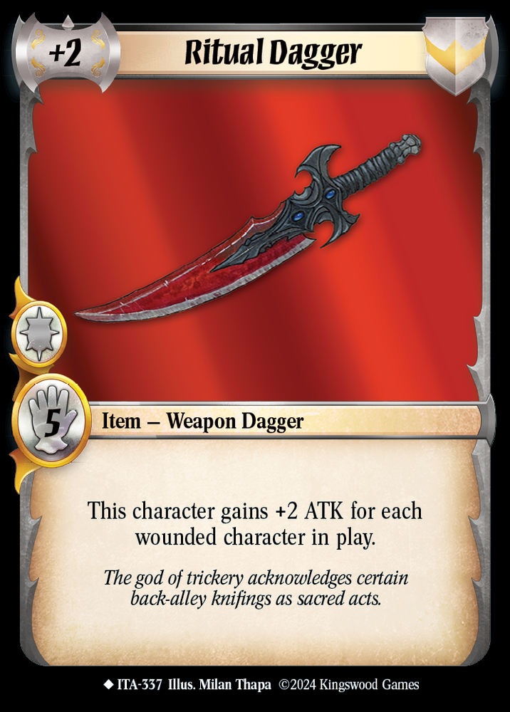 Ritual Dagger [Into the Accordlands]