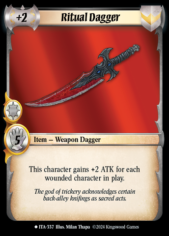 Ritual Dagger [Into the Accordlands]