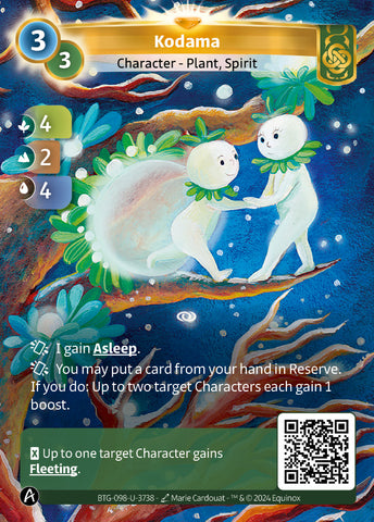 Kodama (BTG-098-U-3738) (DIGITAL) (KS ALT ART) (UNIQUE) (FOIL)