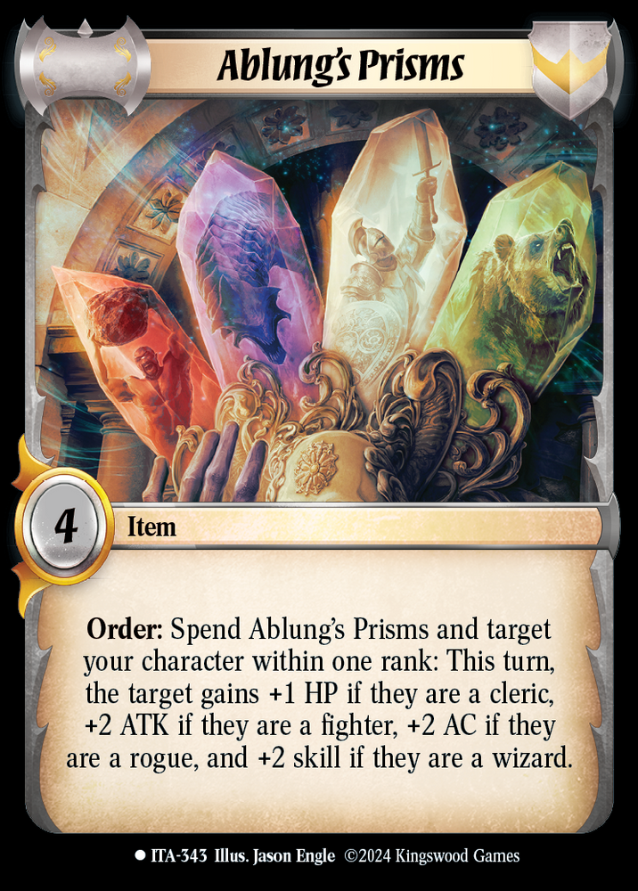 Ablung's Prisms [Into the Accordlands]