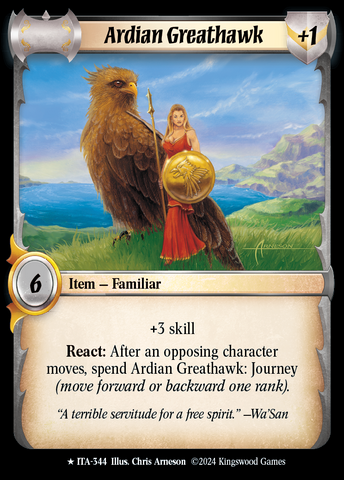 Ardian Greathawk [Into the Accordlands]