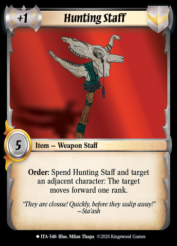 Hunting Staff [Into the Accordlands]