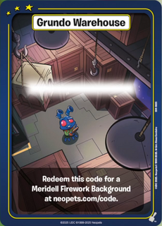 Grundo Warehouse (Meridell Firework Background) [Champions of Meridell]
