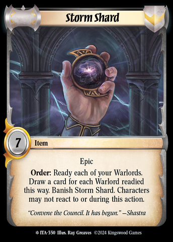 Storm Shard [Into the Accordlands]