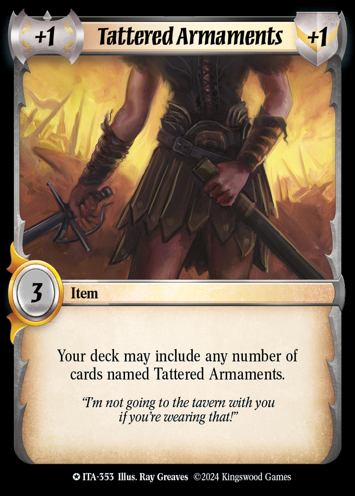 Tattered Armaments [Into the Accordlands]