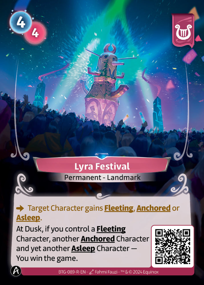 Lyra Festival (BTG-089-R) (PHYSICAL)