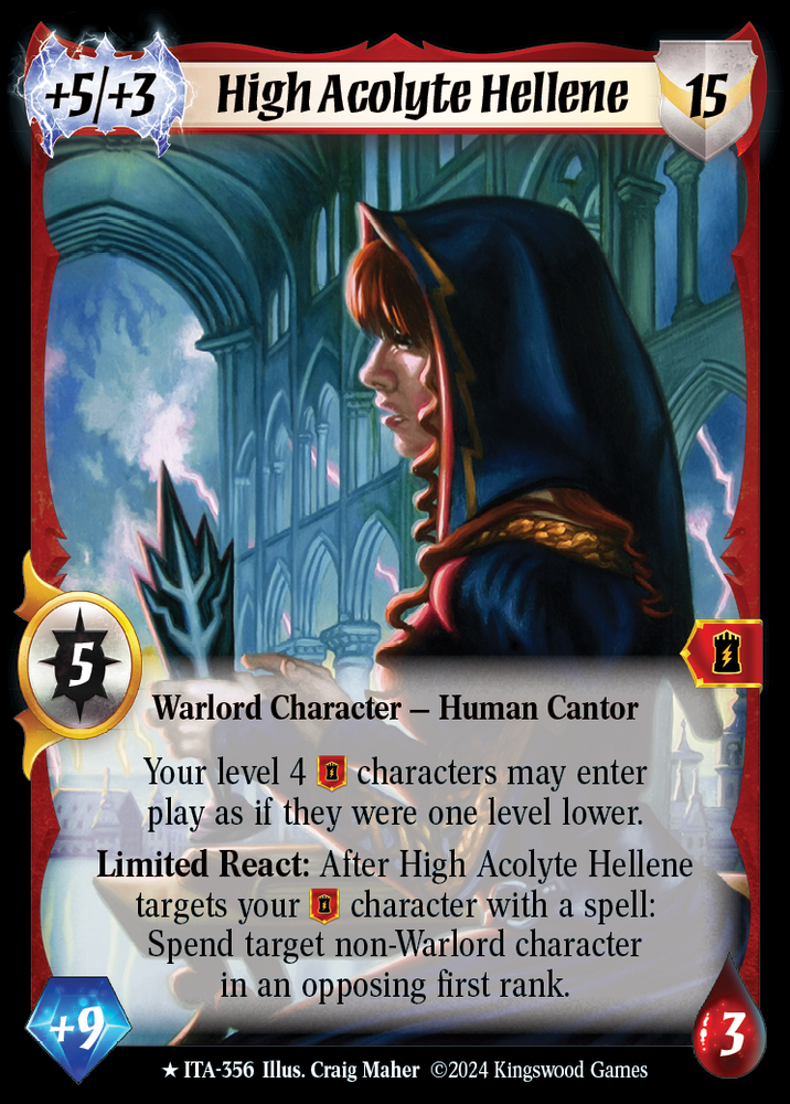 High Acolyte Hellene (Extended Art) [Into the Accordlands]