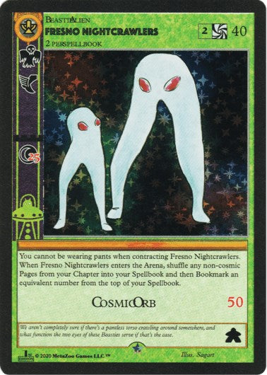 Fresno Nightcrawlers [Sample Cards]