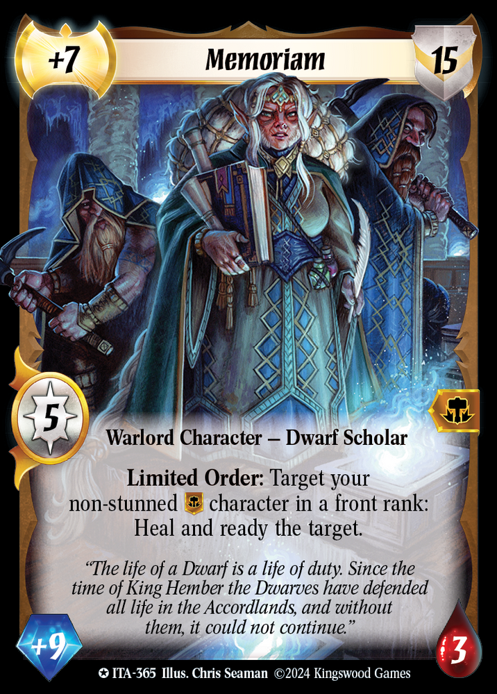 Memoriam (Extended Art) [Into the Accordlands]