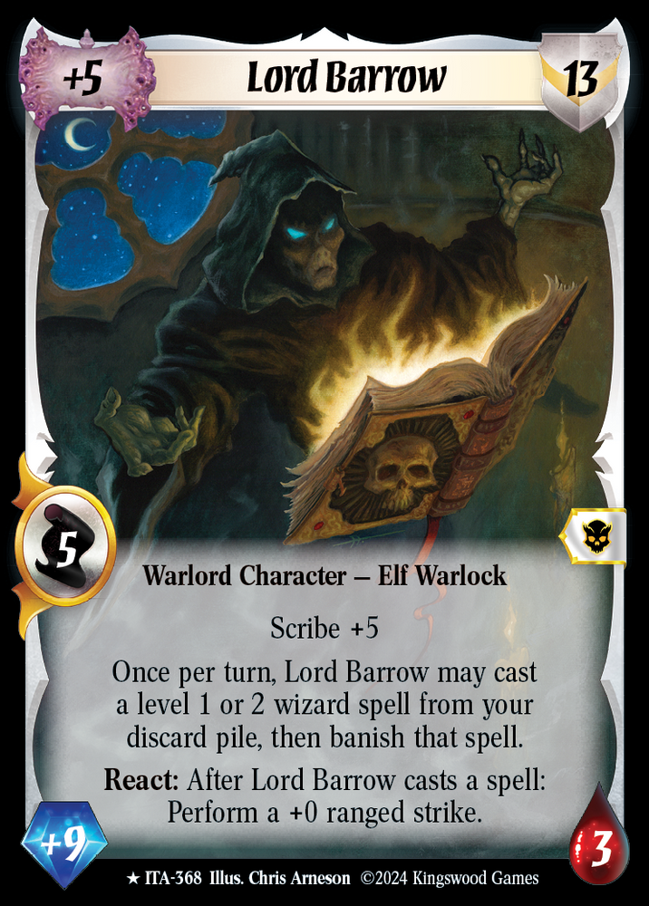 Lord Barrow (Extended Art) [Into the Accordlands]