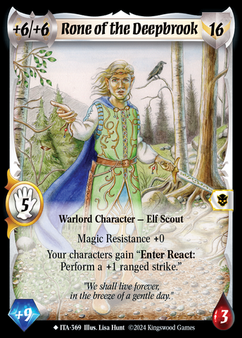 Rone of the Deepbrook (Extended Art) [Into the Accordlands]