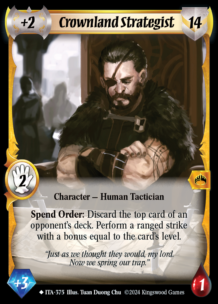 Crownland Strategist (Extended Art) [Into the Accordlands]