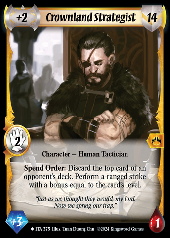 Crownland Strategist (Extended Art) [Into the Accordlands]