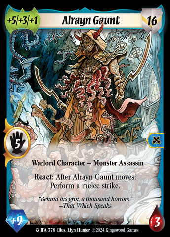 Alrayn Gaunt (Extended Art) [Into the Accordlands]