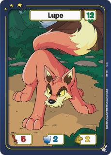 Lupe (Red) [Defenders of Neopia]