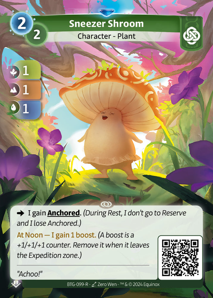 Sneezer Shroom (BTG-099-R) (PHYSICAL)