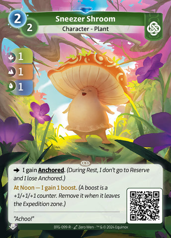 Sneezer Shroom (BTG-099-R) (PHYSICAL)