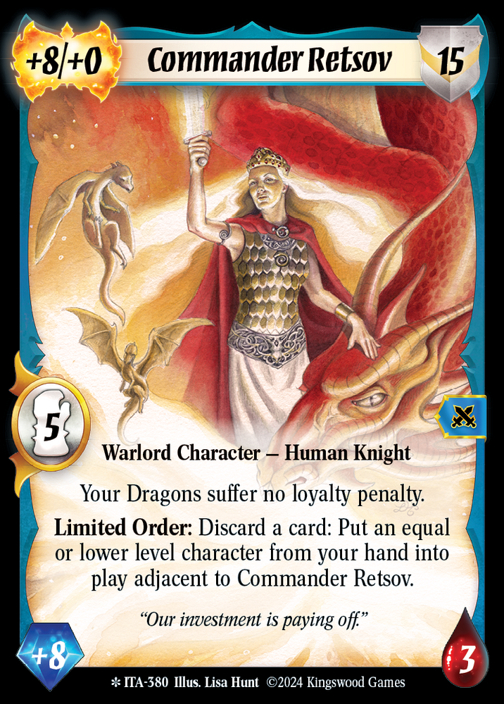 Commander Retsov (Extended Art) [Into the Accordlands]
