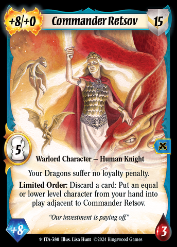 Commander Retsov (Extended Art) [Into the Accordlands]