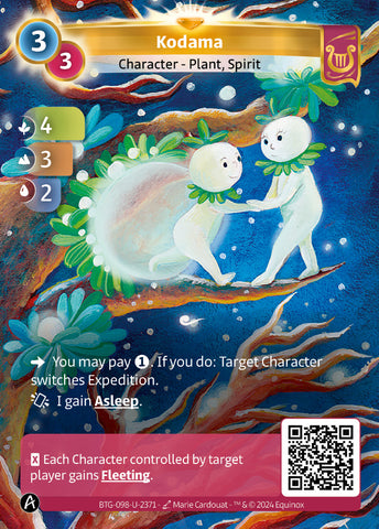 Kodama (BTG-098-U-2371) (PHYSICAL) (KS ALT ART) (UNIQUE) (FOIL)