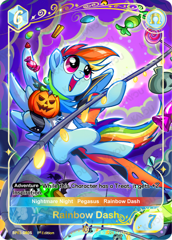 Rainbow Dash (BP03-GR05) [Nightmare Night]