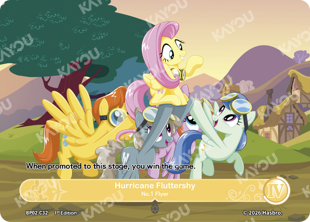 Hurricane Fluttershy (BP02-C32) [Discord]