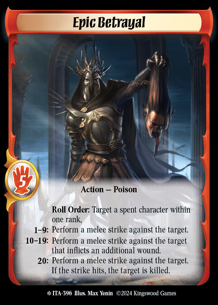 Epic Betrayal (Extended Art) [Into the Accordlands]