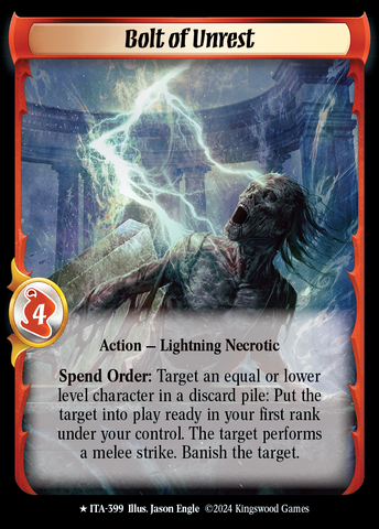 Bolt of Unrest (Extended Art) [Into the Accordlands]