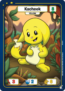 Kacheek (Yellow) [War for the Obelisk]