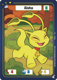 Aisha (Yellow) [Defenders of Neopia]
