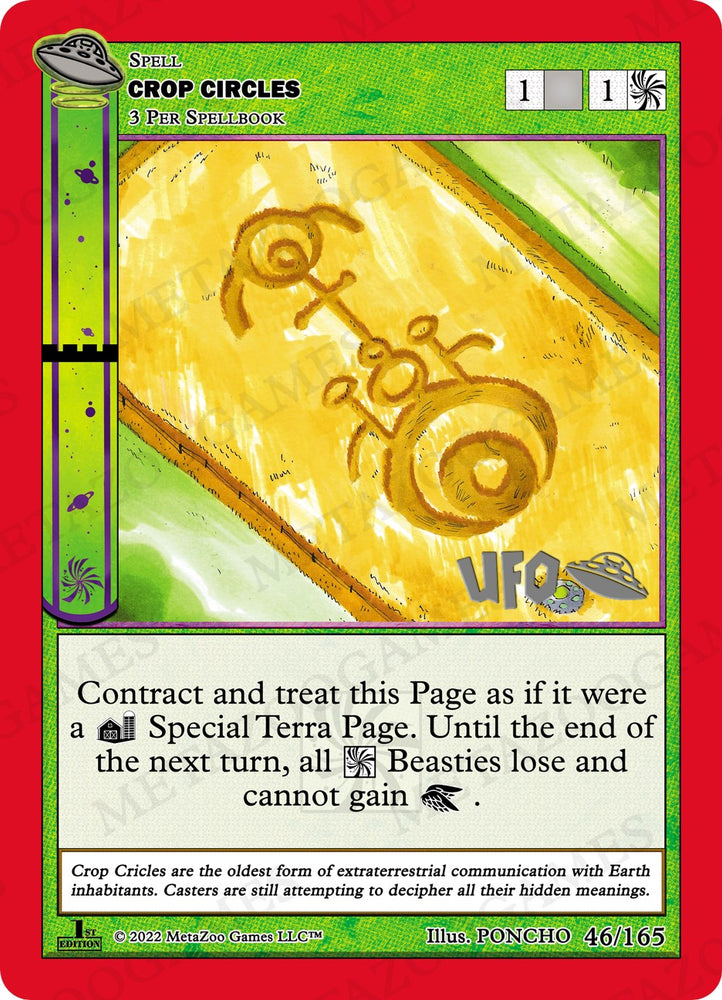 Crop Circles [Cryptid Nation: UFO First Edition Spoiler Pack]