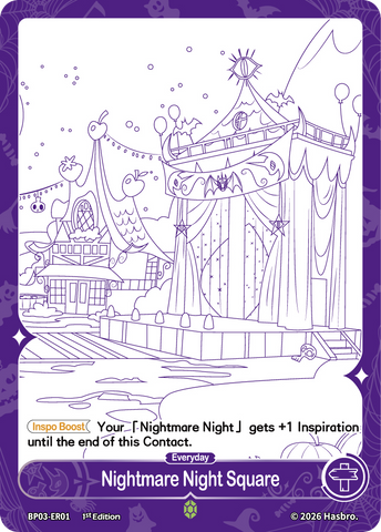 Nightmare Night Square (BP03-ER01-C Right) [Nightmare Night]