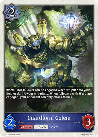 Guardform Golem (SD03-T02EN) [Mysteries of Conjuration]