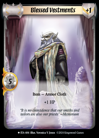 Blessed Vestments (Extended Art) [Into the Accordlands]