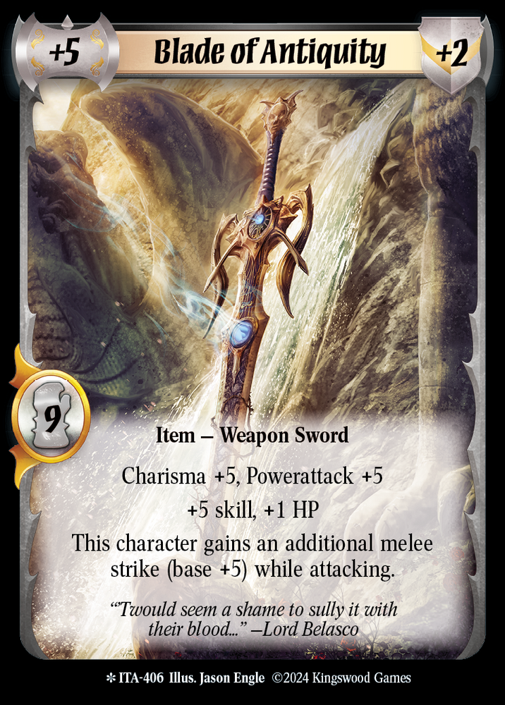 Blade of Antiquity (Extended Art) [Into the Accordlands]