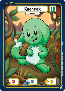 Kacheek (Green)[War for the Obelisk]