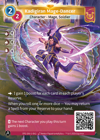 Kadigiran Mage-Dancer (BTG-156-U-841) (PHYSICAL) (UNIQUE)