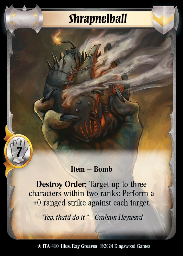 Shrapnelball (Extended Art) [Into the Accordlands]