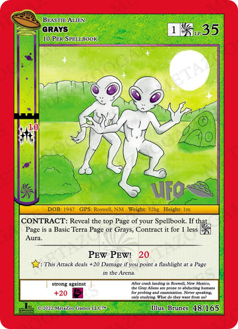 Grays [Cryptid Nation: UFO First Edition Spoiler Pack]