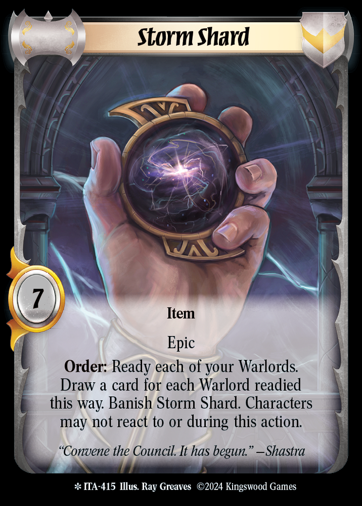 Storm Shard (Extended Art) [Into the Accordlands]