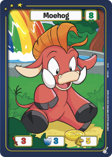 Moehog (Red) [Defenders of Neopia]