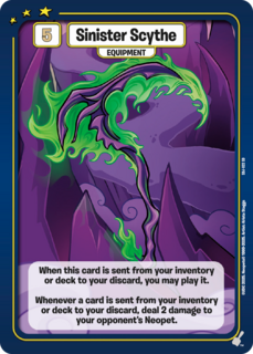 Sinister Scythe [Jhudora's Bluff Structure Deck]
