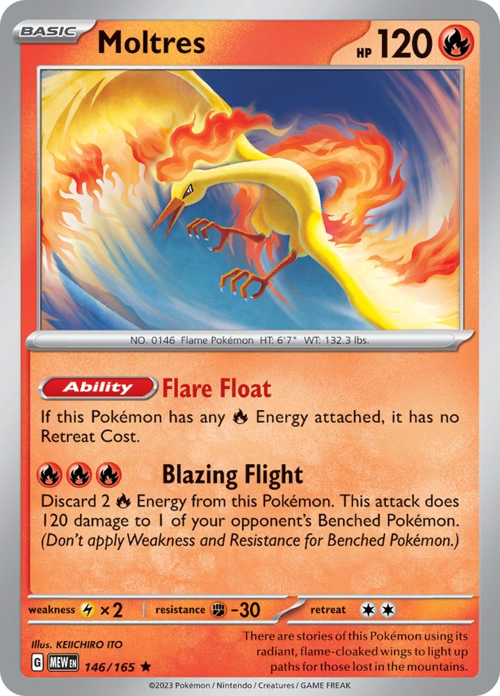 Moltres (146/165) [Scarlet & Violet 151]