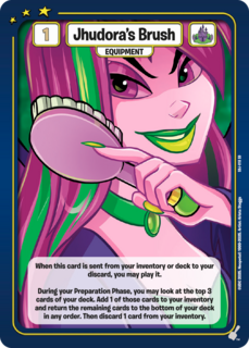 Jhudora's Brush [Jhudora's Bluff Structure Deck]