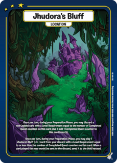 Jhudora's Bluff [Jhudora's Bluff Structure Deck]