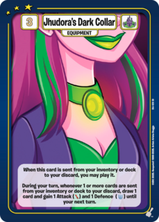Jhudora's Dark Collar [Jhudora's Bluff Structure Deck]